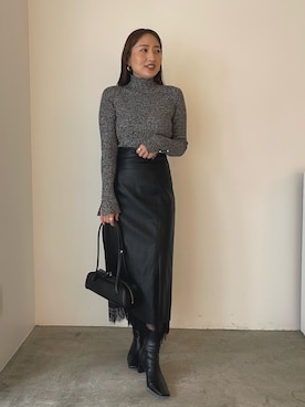 MISAKI KUBOさん（レディース・157cm）の秋コーディネート