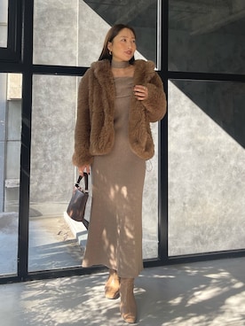 MISAKI KUBOさん(レディース・157cm)の秋コーディネート