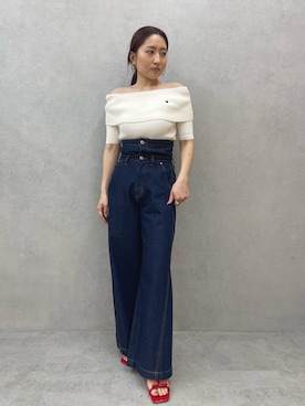 MISAKI KUBOさん（レディース・157cm）の冬コーディネート