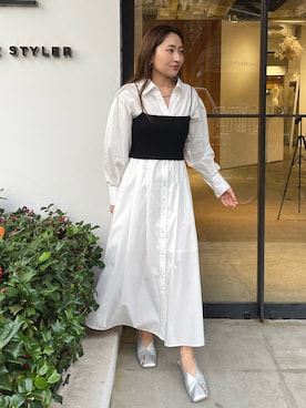 MISAKI KUBOさん（レディース・157cm）の冬コーディネート