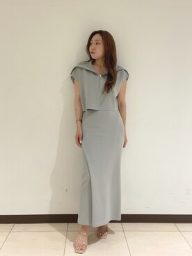 MISAKI KUBOさん（レディース・157cm）の春コーディネート