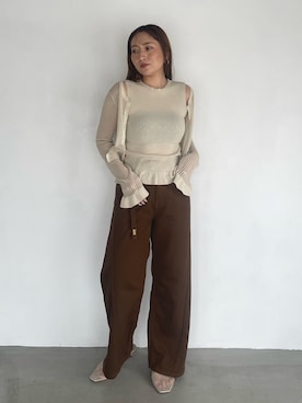 MISAKI KUBOさん（レディース・157cm）の夏コーディネート