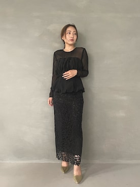 MISAKI KUBOさん（レディース・157cm）の秋コーディネート