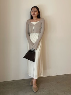 MISAKI KUBOさん（レディース・157cm）の夏コーディネート