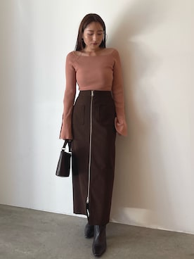 MISAKI KUBOさん（レディース・157cm）の秋コーディネート