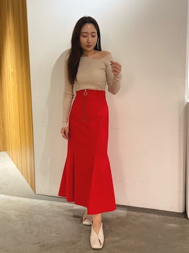 MISAKI KUBOさん（レディース・157cm）の冬コーディネート