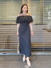 ＊美品＊ ラグナムーン LADYシアーボレロレイヤードワンピース LADYシアーボレロレイヤードワンピース｜ラグナムーンの通販