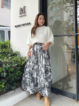 MISAKI KUBOさん(レディース・157cm)の冬コーディネート