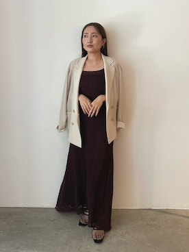 MISAKI KUBOさん(レディース・157cm)の春コーディネート