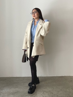 MISAKI KUBOさん（レディース・157cm）の秋コーディネート