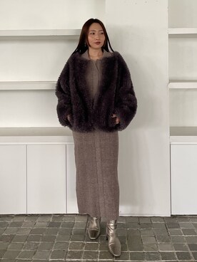 MISAKI KUBOさん(レディース・157cm)の秋コーディネート