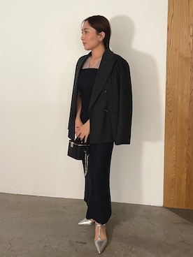 MISAKI KUBOさん（レディース・157cm）の冬コーディネート