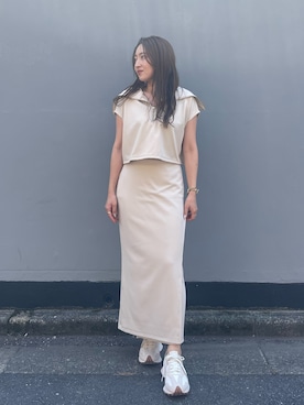 MISAKI KUBOさん（レディース・157cm）の夏コーディネート