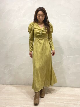 MISAKI KUBOさん（レディース・157cm）の秋コーディネート