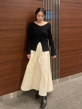 MISAKI KUBOさん(レディース・157cm)の秋コーディネート