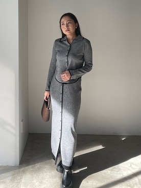 MISAKI KUBOさん（レディース・157cm）の冬コーディネート