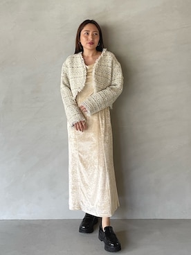 MISAKI KUBOさん（レディース・157cm）の夏コーディネート