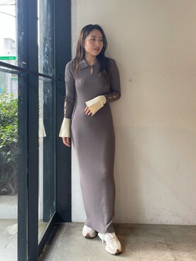 MISAKI KUBOさん（レディース・157cm）の秋コーディネート