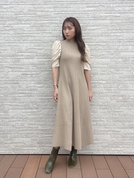 MISAKI KUBOさん（レディース・157cm）の秋コーディネート