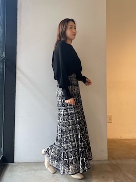 MISAKI KUBOさん（レディース・157cm）の冬コーディネート