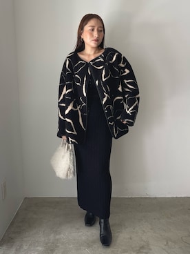 MISAKI KUBOさん（レディース・157cm）の秋コーディネート