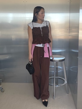 MISAKI KUBOさん（レディース・157cm）の春コーディネート