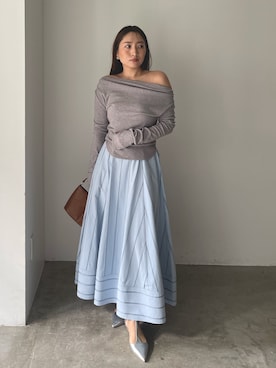 MISAKI KUBOさん（レディース・157cm）の冬コーディネート