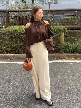 MISAKI KUBOさん(レディース・157cm)の冬コーディネート