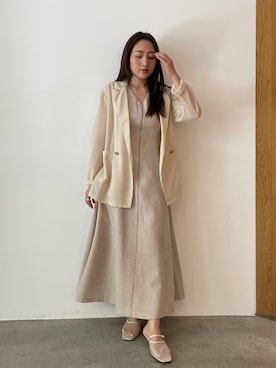 MISAKI KUBOさん（レディース・157cm）の夏コーディネート