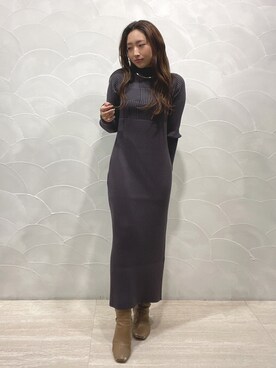 MISAKI KUBOさん(レディース・157cm)の冬コーディネート