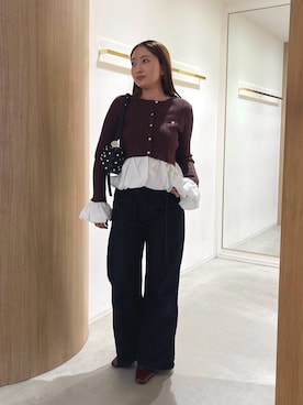 MISAKI KUBOさん(レディース・157cm)の秋コーディネート