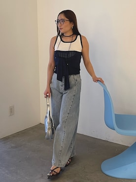 MISAKI KUBOさん（レディース・157cm）の春コーディネート