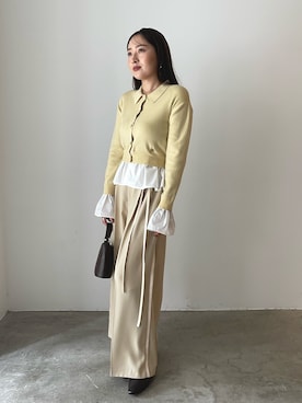 MISAKI KUBOさん(レディース・157cm)の秋コーディネート
