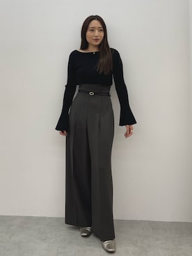 MISAKI KUBOさん（レディース・157cm）の秋コーディネート