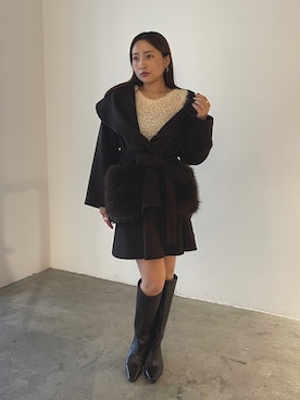 MISAKI KUBOさん(レディース・157cm)の秋コーディネート
