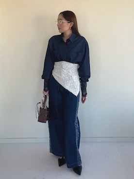 MISAKI KUBOさん(レディース・157cm)の春コーディネート