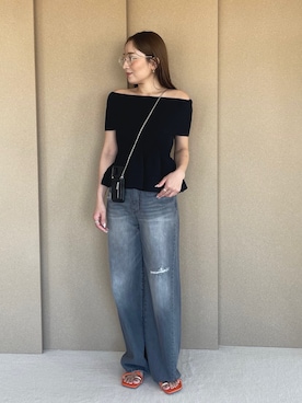 MISAKI KUBOさん（レディース・157cm）の春コーディネート