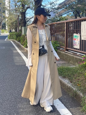 MISAKI KUBOさん（レディース・157cm）の冬コーディネート