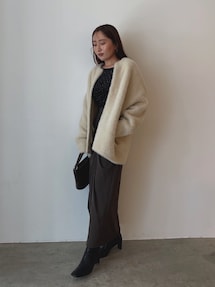 2WAYシアーベロアホックデザイントップス｜ラグナムーン（LAGUNAMOON