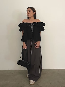 MISAKI KUBOさん（レディース・157cm）の冬コーディネート