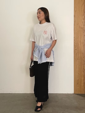 「POLO BCS（ポロ ビーシーエス）のアイテム」を使った、MISAKI KUBOさん（レディース・157cm）の冬コーディネート