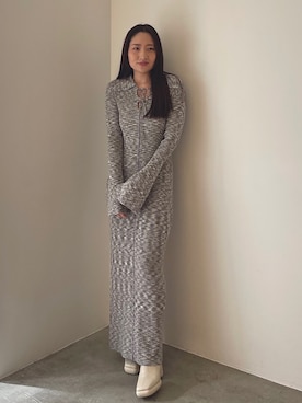 MISAKI KUBOさん(レディース・157cm)の冬コーディネート