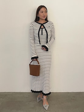 MISAKI KUBOさん（レディース・157cm）の冬コーディネート