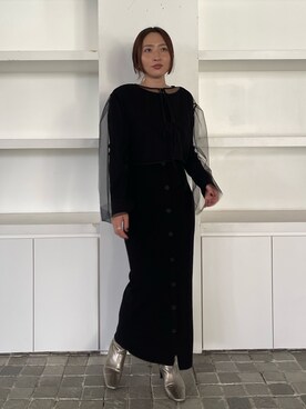 MISAKI KUBOさん(レディース・157cm)の秋コーディネート