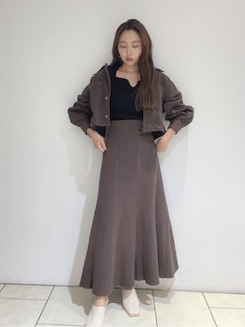 MISAKI KUBOさん（レディース・157cm）の夏コーディネート