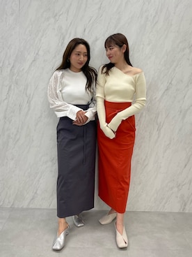 MISAKI KUBOさん（レディース・157cm）の冬コーディネート