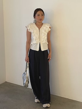 MISAKI KUBOさん（レディース・157cm）の春コーディネート