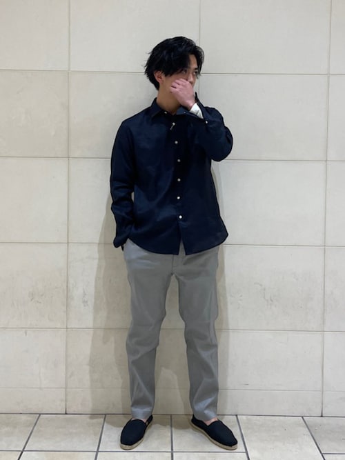 SHIPS: SOLOTEX(R) リネン レギュラーカラー シャツ
