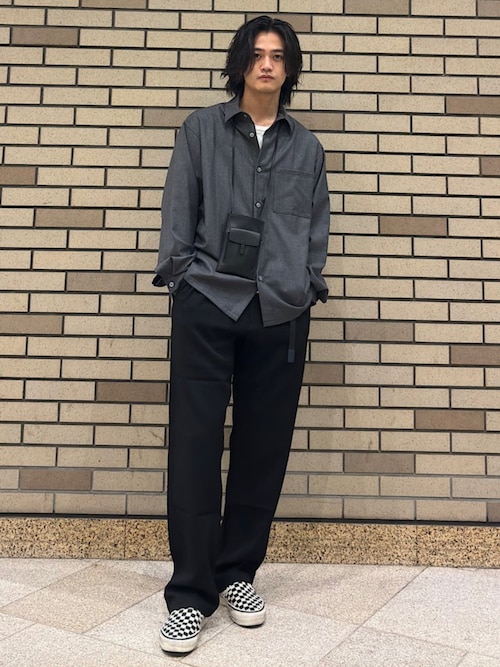 SHIPS: CORDURA(R) ウール リラックス レギュラーカラー シャツ