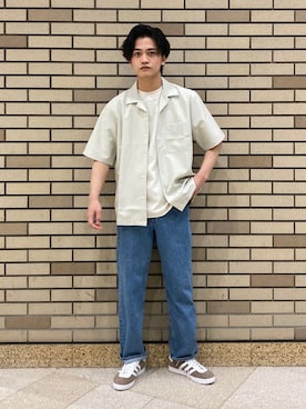 大槻さん(メンズ・171cm)の春コーディネート